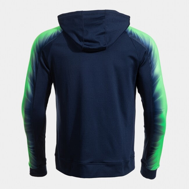 ELITE XI ZIP-UP HOODIE NAVY FLUOR GREEN NAVY-FLUOR GREEN