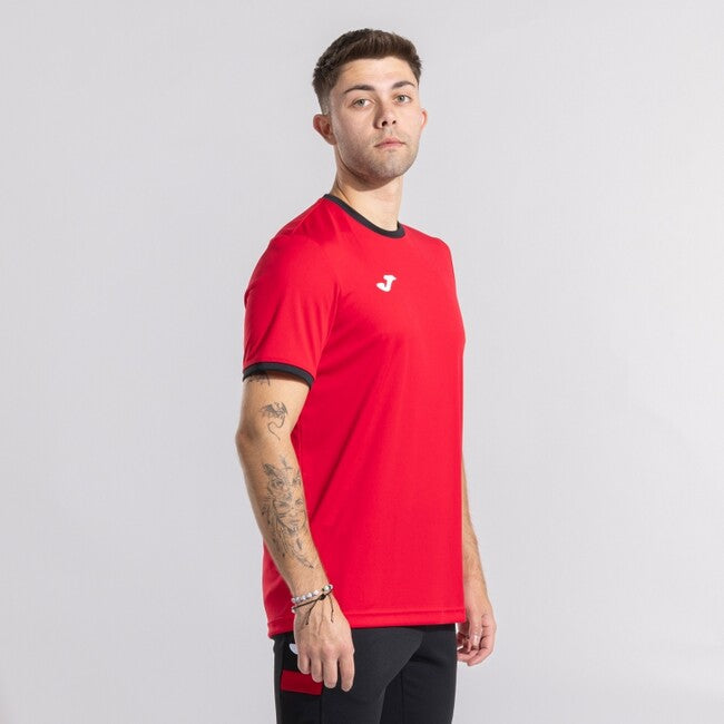 COMBI PREMIUM SHORT SLEEVE T-SHIRT RED BLACK RED-BLACK