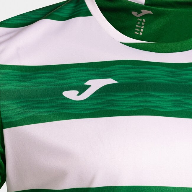 PERFORMANCE SHORT SLEEVE T-SHIRT GREEN WHITE GREEN-WHITE