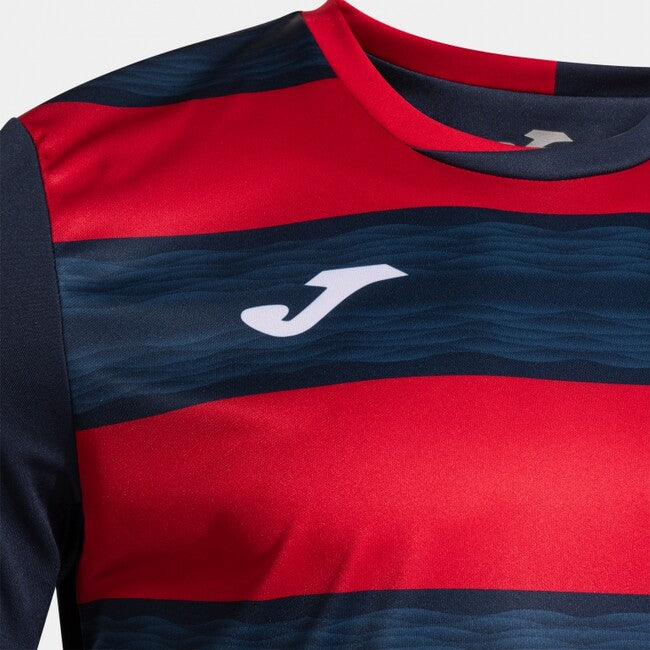PERFORMANCE SHORT SLEEVE T-SHIRT NAVY BLUE RED NAVY-RED