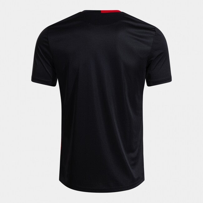 PERFORMANCE SHORT SLEEVE T-SHIRT BLACK RED BLACK-RED