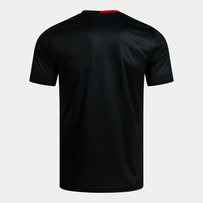 PERFORMANCE SHORT SLEEVE T-SHIRT BLACK RED BLACK-RED