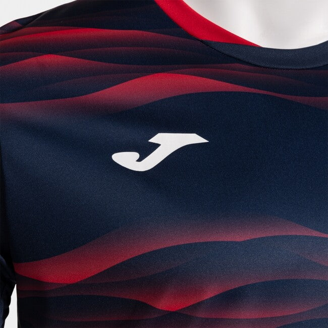 PERFORMANCE SHORT SLEEVE T-SHIRT NAVY BLUE RED NAVY-RED