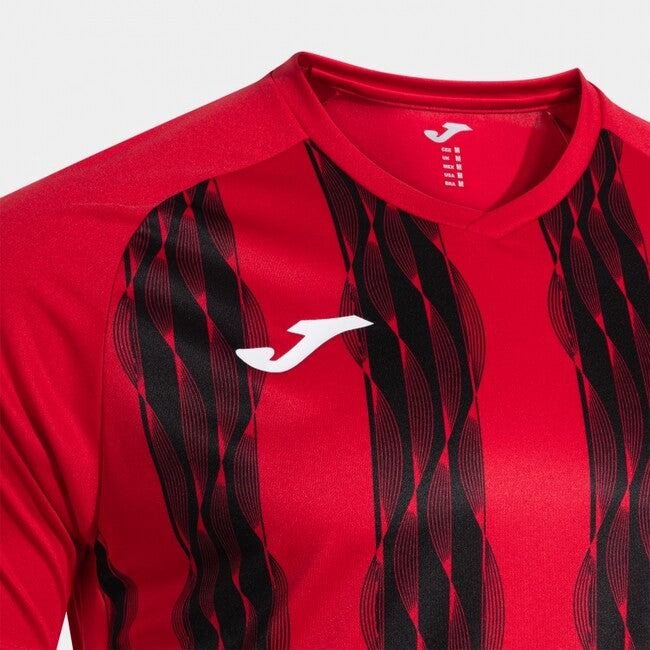 PERFORMANCE SHORT SLEEVE T-SHIRT RED BLACK RED-BLACK