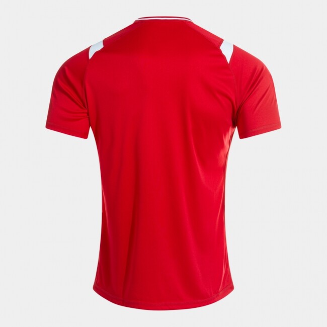 PERFORMANCE SHORT SLEEVE T-SHIRT RED WHITE RED-WHITE