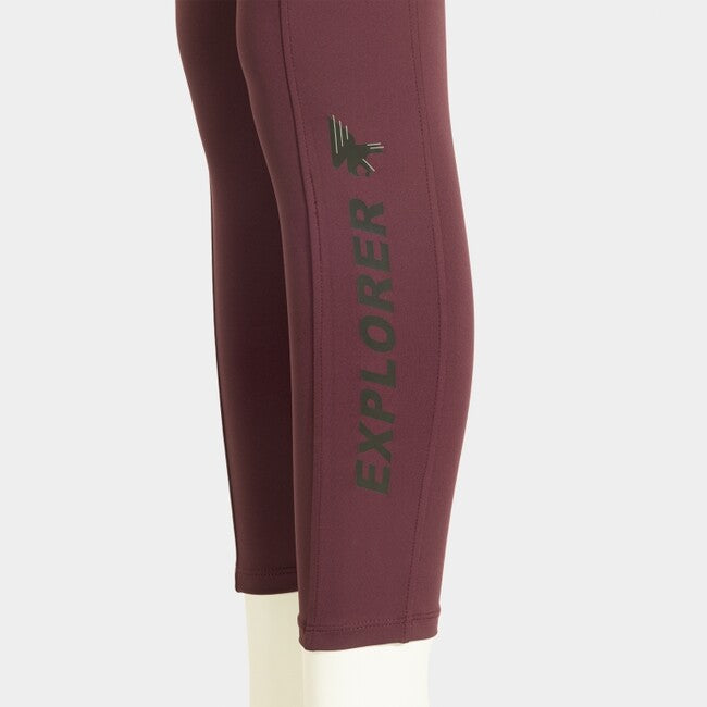 EXPLORER LONG TIGHTS BURGUNDY BURGUNDY
