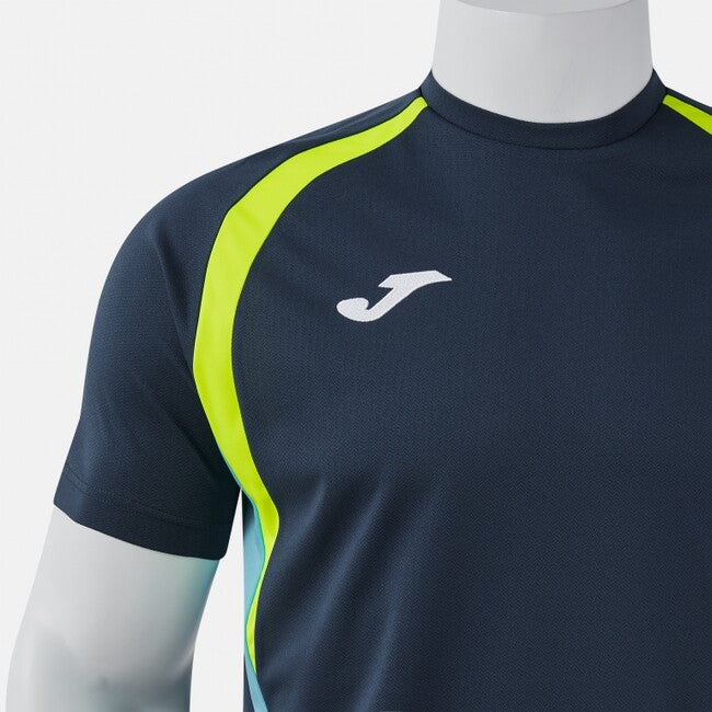 T-CHAMPIONSHIP SHORT SLEEVE T-SHIRT DARK NAVY FLUOR YELLOW DARK NAVY AMARILLO FLÚOR