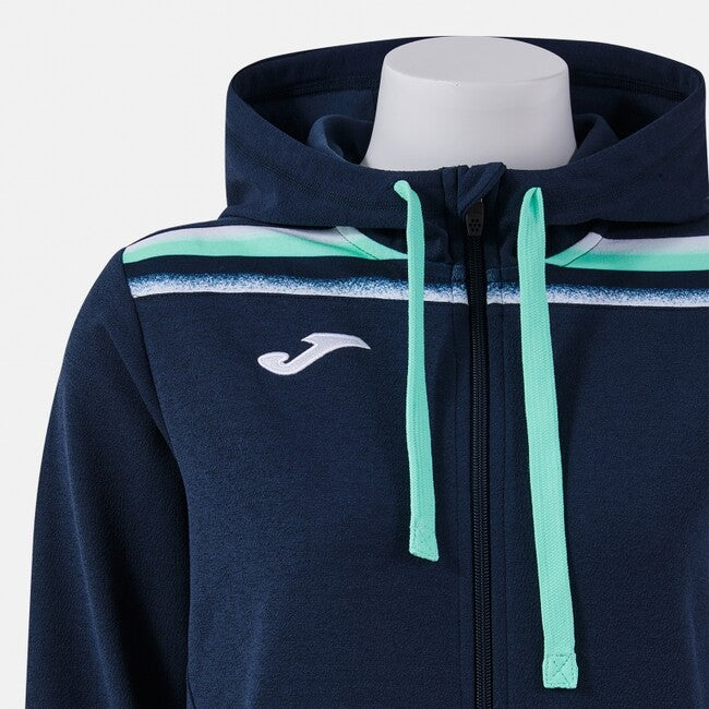 TOLEDO II ZIP-UP HOODIE DARK NAVY GREEN NAVY-GREEN