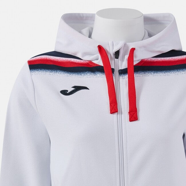 TOLEDO II ZIP-UP HOODIE WHITE DARK NAVY WHITE-NAVY