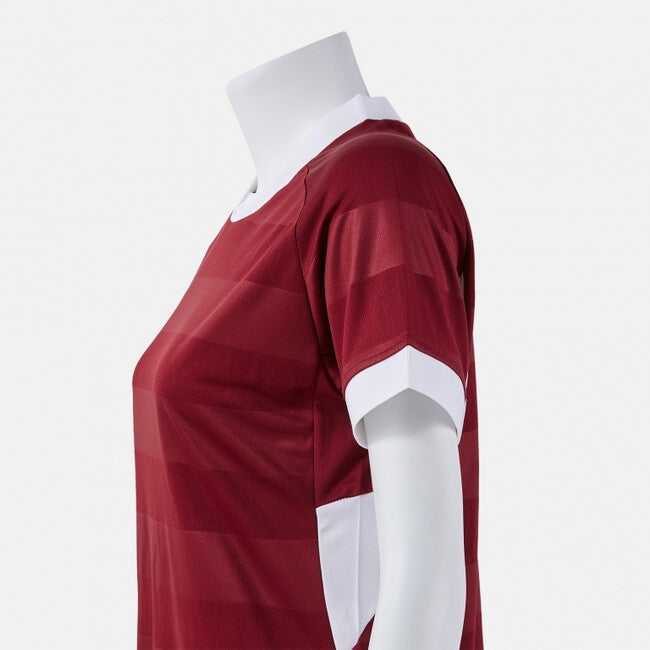 TOLETUM VII SHORT SLEEVE T-SHIRT BURGUNDY WHITE BURGUNDY