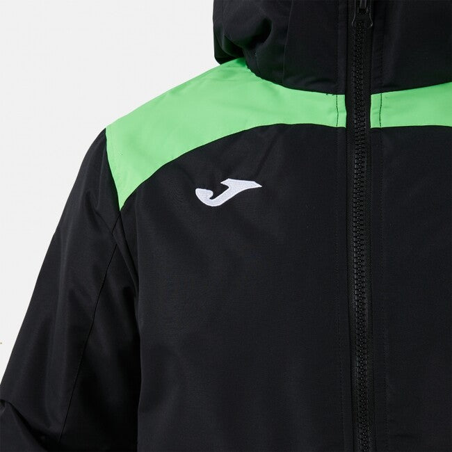 GLACIER ANORAK BLACK FLUOR GREEN NEGRO-VERDE FLUOR
