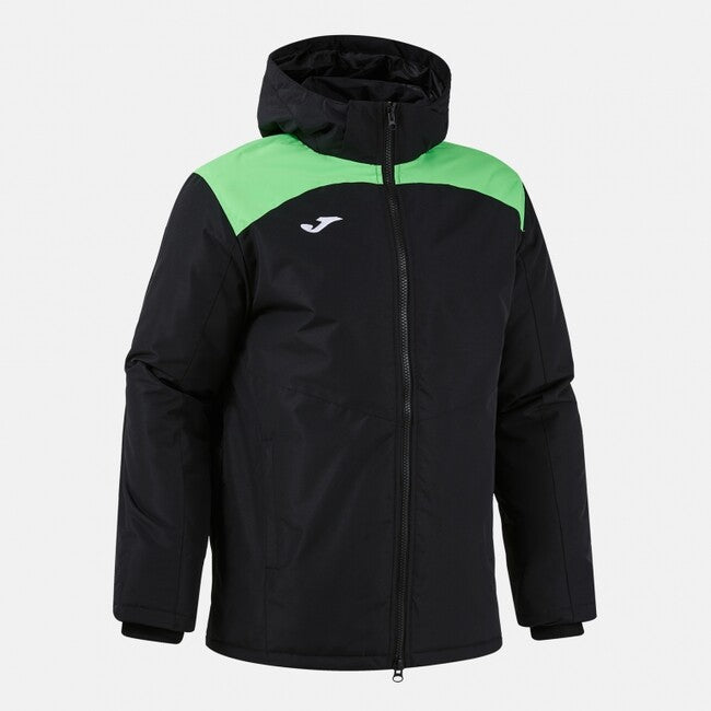 GLACIER ANORAK BLACK FLUOR GREEN NEGRO-VERDE FLUOR