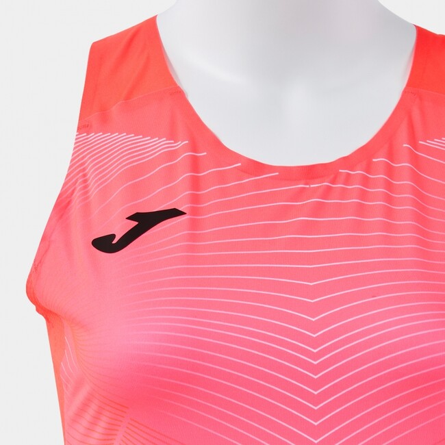 ELITE XII TANK TOP FLUOR CORAL CORAL FLUOR
