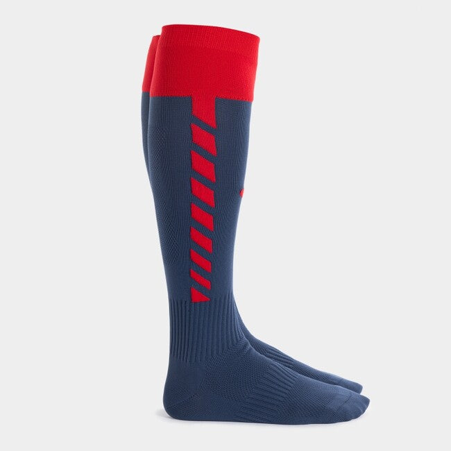 J-PRO SOCKS DARK NAVY RED NAVY-RED