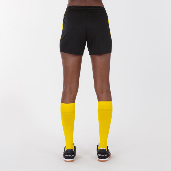 BLACK-YELLOW MAXI SHORTS BLACK-YELLOW