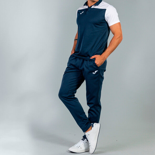 COMBI POLO SHIRT NAVY-WHITE S/S NAVY-WHITE