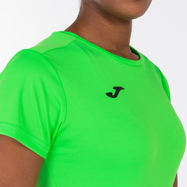 T-SHIRT COMBI GREEN FLUOR S/S FLUOR GREEN