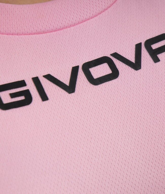 SHIRT GIVOVA ONE MICROFORATA ROSA