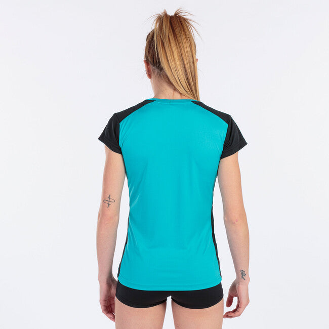 T-SHIRT RECORD II TURQUOISE