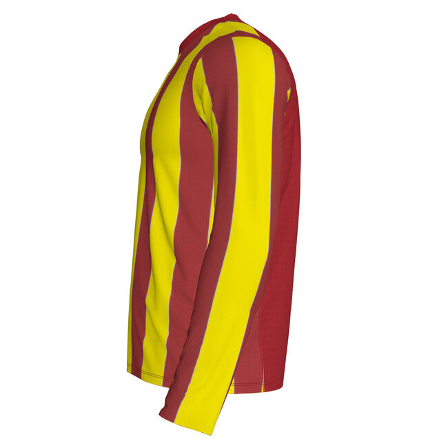 INTER T-SHIRT RED-YELLOW L/S RED-YELLOW
