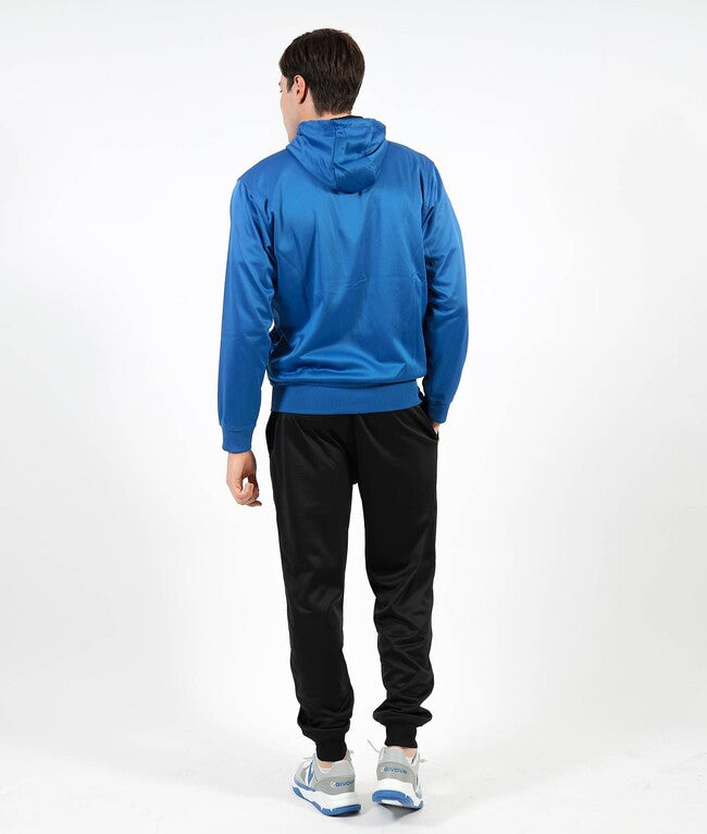 TUTA KING IN POLARFLEECE (SORRENTO) AZZURRO/NERO