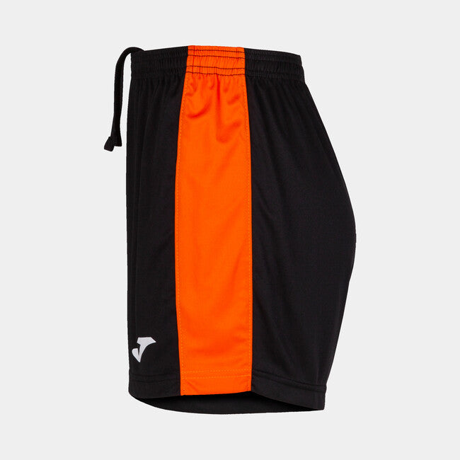 MAXI SHORTS BLACK ORANGE BLACK-ORANGE
