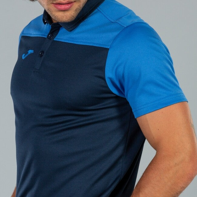 COMBI POLO SHIRT NAVY-ROYAL S/S NAVY-ROYAL