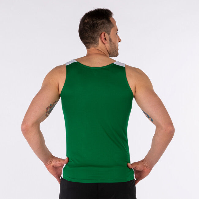T-SHIRT RECORD II GREEN-WHITE