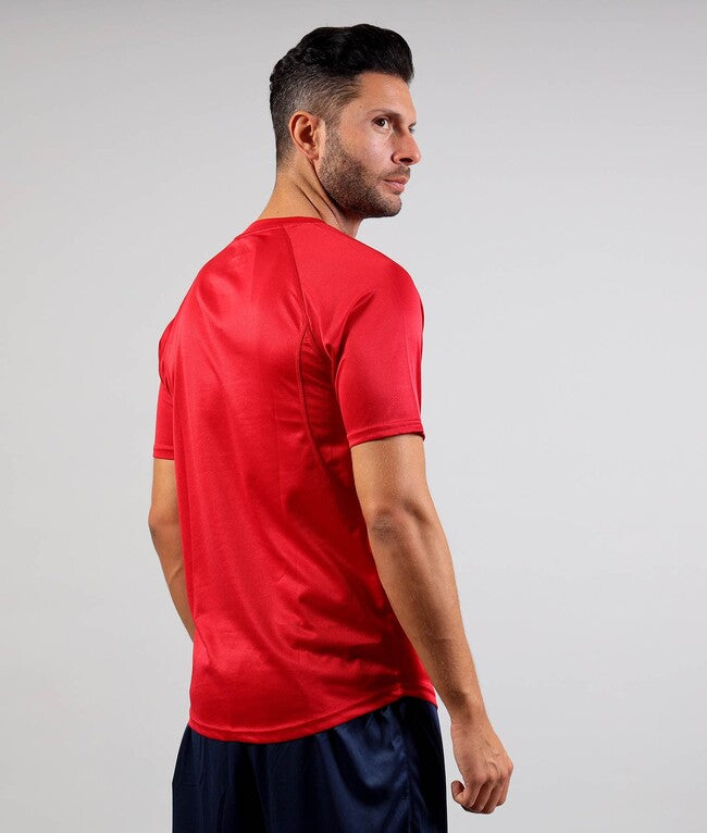 SHIRT GIVOVA ONE MICROFORATA ROSSO