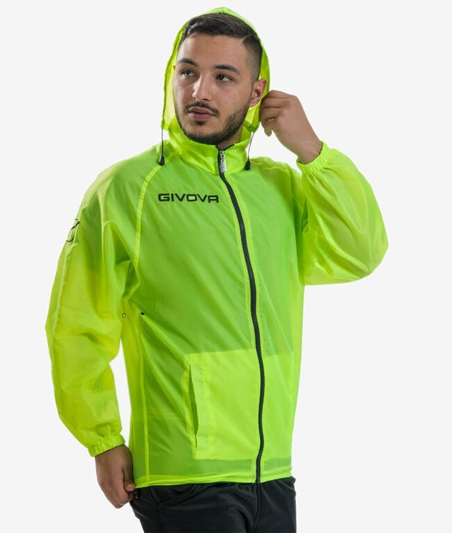Bunda RAIN BASICO fluo žltá
