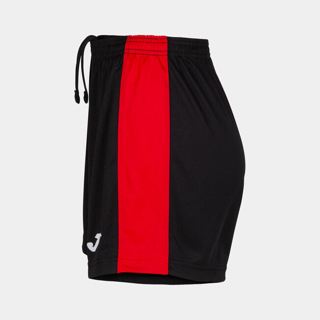 MAXI SHORTS BLACK RED BLACK-RED