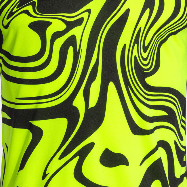 LION II SHORT SLEEVE T-SHIRT BLACK FLUOR YELLOW NEGRO-AMARILLO FLUOR