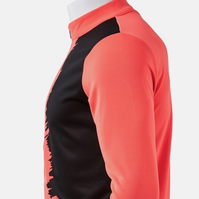 CITY III FULL ZIP SWEATSHIRT FLUOR CORAL BLACK CORAL FLÚOR-NEGRO