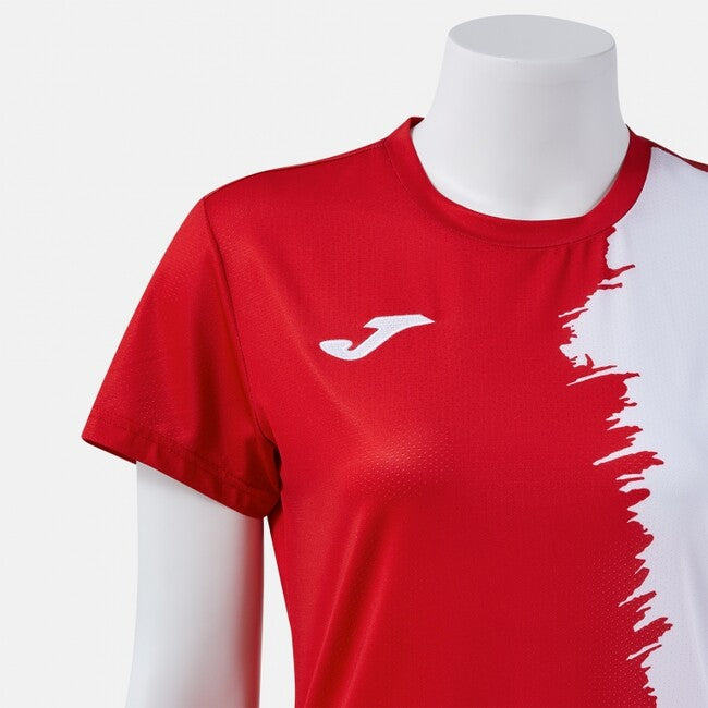CITY III SHORT SLEEVE T-SHIRT RED WHITE RED-WHITE