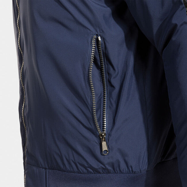 ICONO STREET BOMBER JACKET NAVY BLUE BLACK NAVY-BLACK