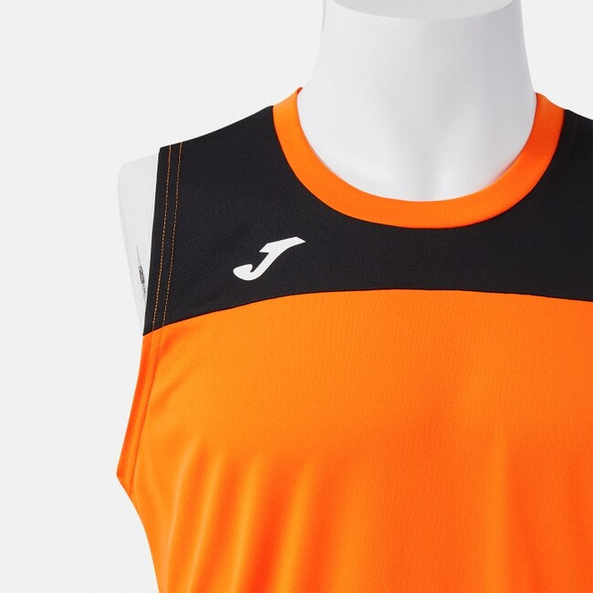 PHOENIX III SLEEVELESS SHIRT ORANGE BLACK ORANGE-BLACK