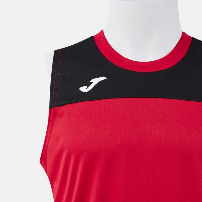 PHOENIX III SLEEVELESS SHIRT RED BLACK RED-BLACK