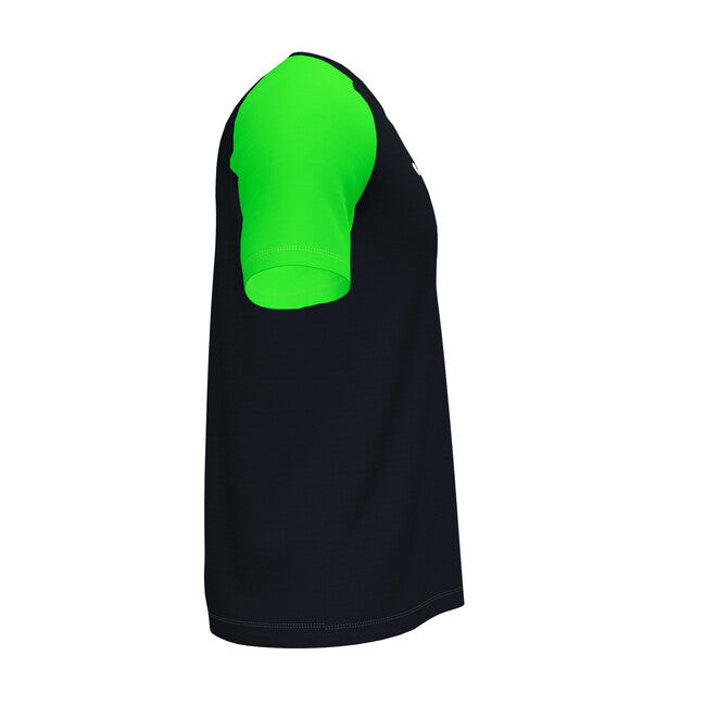 T-SHIRT ACADEMY IV NEGRO-VERDE FLUOR