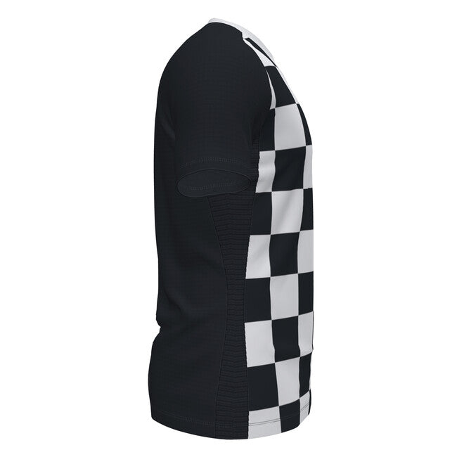 FLAG II T-SHIRT BLACK-WHITE M / C BLACK-WHITE