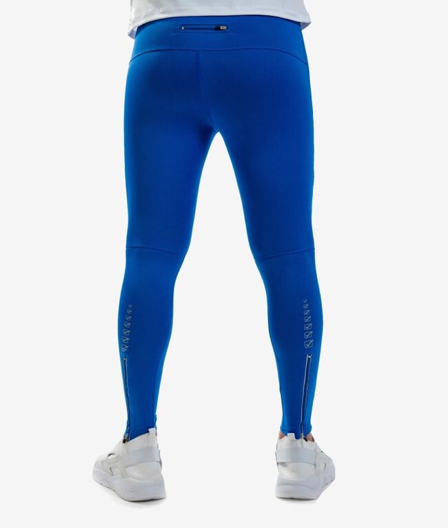 RUNNING LONG PANT AZZURRO