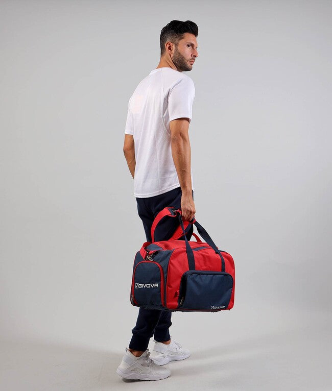 BORSA PALESTRA ROSSO/BLU