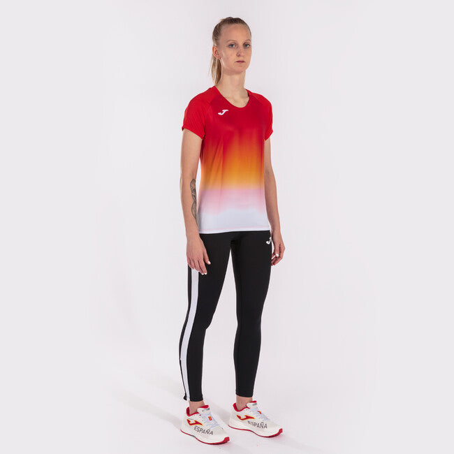 T-SHIRT ELITE VII RED-WHITE-YELLOW RED-WHITE