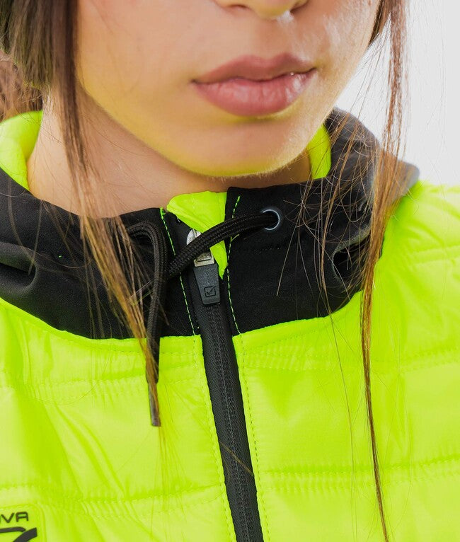 GIUBBOTTO SUPERIOR GIALLO FLUO/NERO