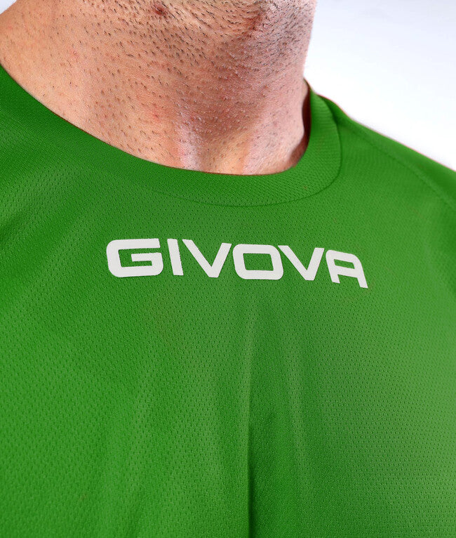 SHIRT GIVOVA ONE MICROFORATA VERDE