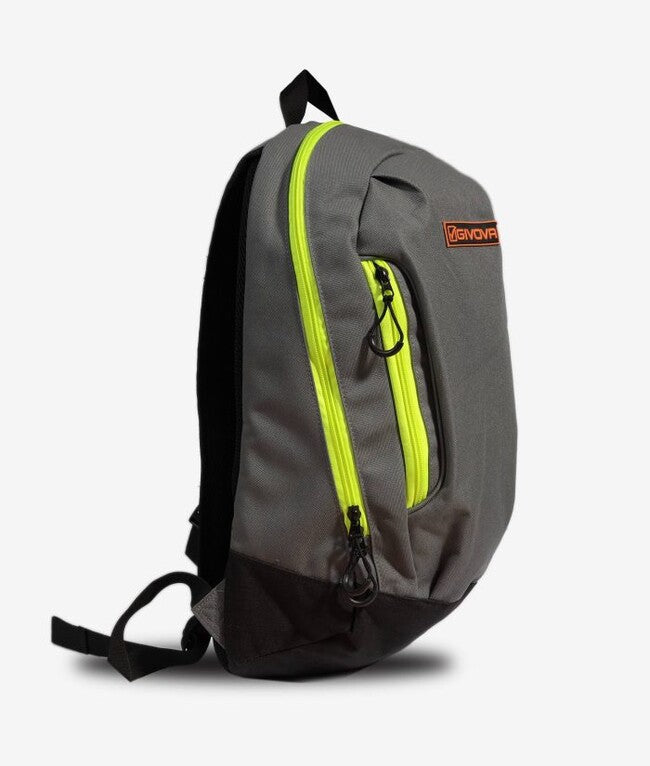 ZAINO POCKET GRIGIO SCURO /GIALLO FLUO