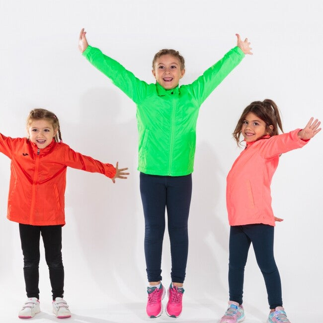 RAINJACKET IRIS GREEN FLUOR FLUOR GREEN