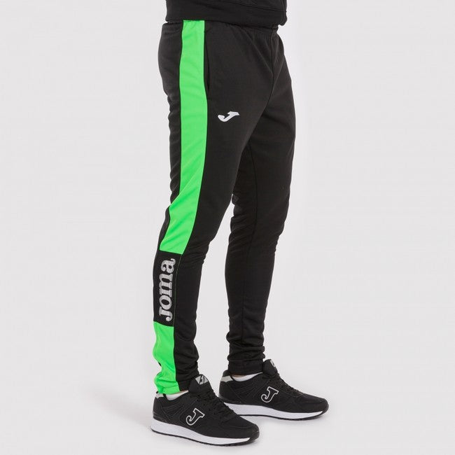 LONG CHAMPIONSHIP IV TROUSERS BLACK-GREEN NEGRO-VERDE FLUOR