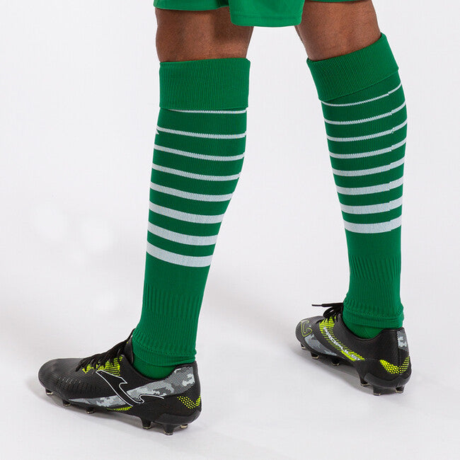 PREMIER II SOCKS GREEN-WHITE