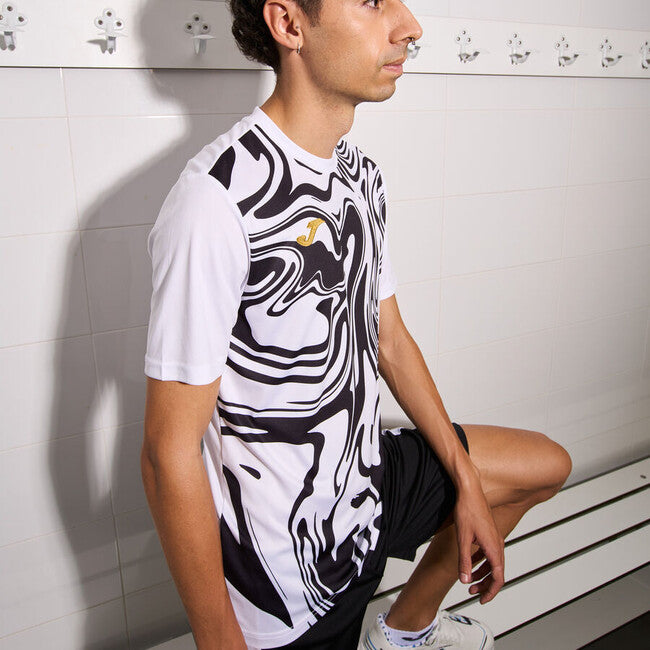 LION II SHORT SLEEVE T-SHIRT WHITE BLACK WHITE-BLACK