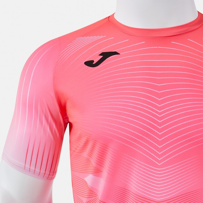 ELITE XII SHORT SLEEVE T-SHIRT FLUOR CORAL CORAL FLUOR
